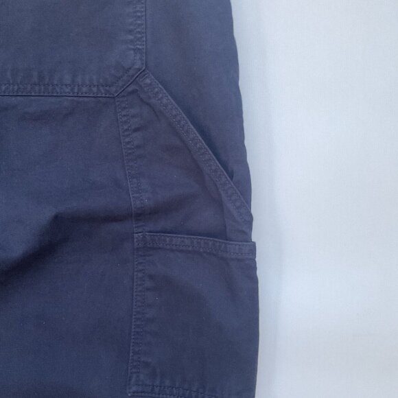 Guess Men’s Regular Tapered Carpenter Pants Relax Fit In Navy Blue Size 31 - Picture 12 of 12